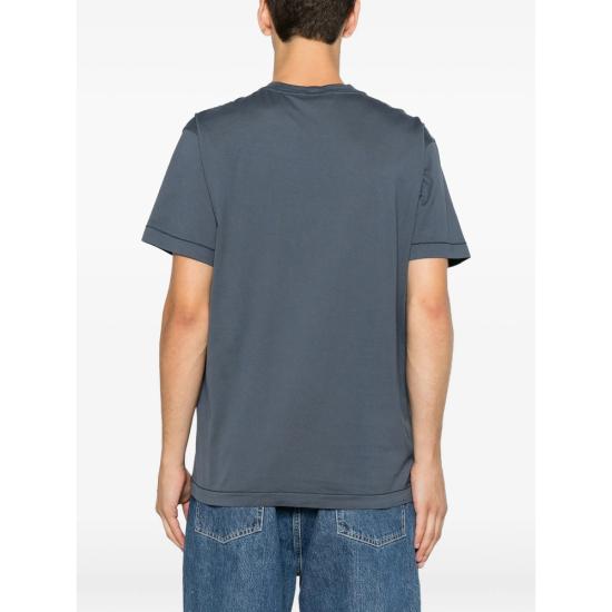 26FW 스톤 아일랜드 반팔 티셔츠 152100027 S0013 V002E BLUE - STONE ISLAND