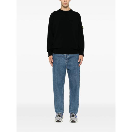 26FW 스톤 아일랜드 스웨터 155100007 S00A1 V0029 BLACK - STONE ISLAND