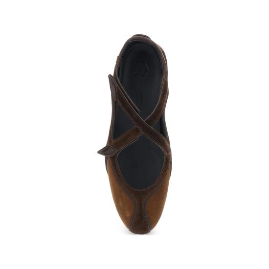 26FW 디 아티코 플랫 슈즈 261WSH00871 LBT040AA 773 BROWN - THE ATTICO