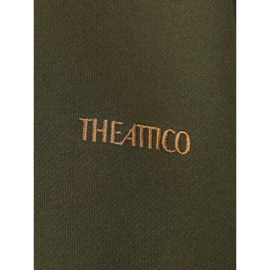26FW 디 아티코 긴팔 티셔츠 261WCF00024 JJF007AA 724 GREEN - THE ATTICO