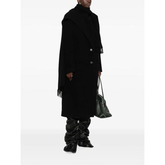 26FW 디 아티코 코트 261WCC00097 WWS001AA 100 BLACK - THE ATTICO