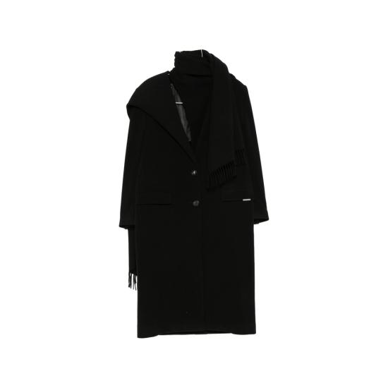 26FW 디 아티코 코트 261WCC00097 WWS001AA 100 BLACK