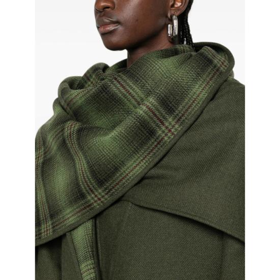 26FW 디 아티코 코트 261WCC00097 WWP002AA 081 GREEN - THE ATTICO