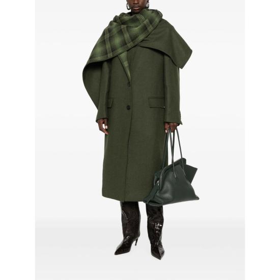 26FW 디 아티코 코트 261WCC00097 WWP002AA 081 GREEN - THE ATTICO