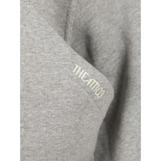 26FW 디 아티코 후드 티셔츠 261WCF00026 JJF003AA 183 GREY - THE ATTICO