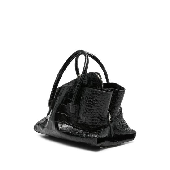 26FW 디 아티코 토트백 260WAH00063 LBT155PR 100 BLACK - THE ATTICO