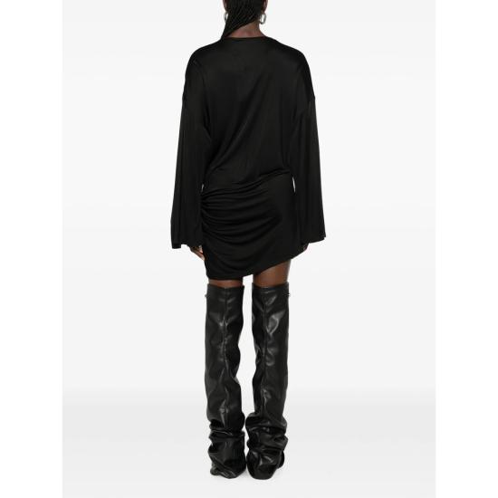26FW 디 아티코 숏 원피스 261WCA00453 VVV107AA 100 BLACK - THE ATTICO