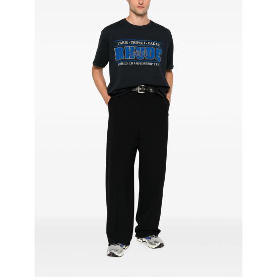 26FW 루드 반팔 티셔츠 RHPF26TT05012 6183 BLACK - RHUDE