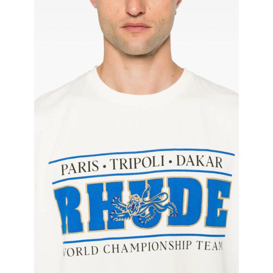 26FW 루드 반팔 티셔츠 RHPF26TT05012 6184 NEUTRALS - RHUDE