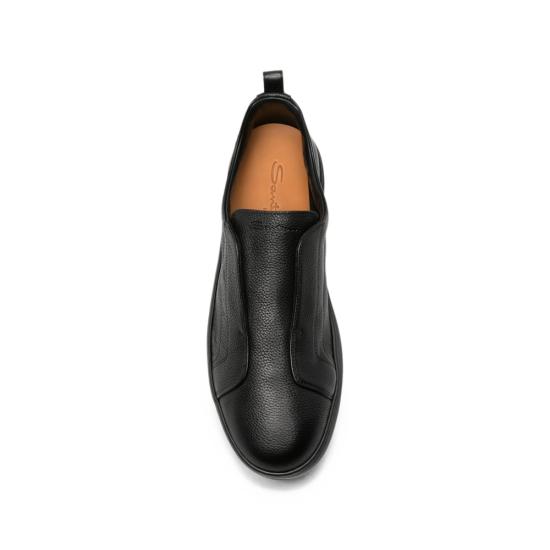 26FW 산토니 스니커즈 MBCD22211NEAT CKAN01 BLACK - SANTONI