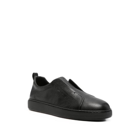 26FW 산토니 스니커즈 MBCD22211NEAT CKAN01 BLACK - SANTONI