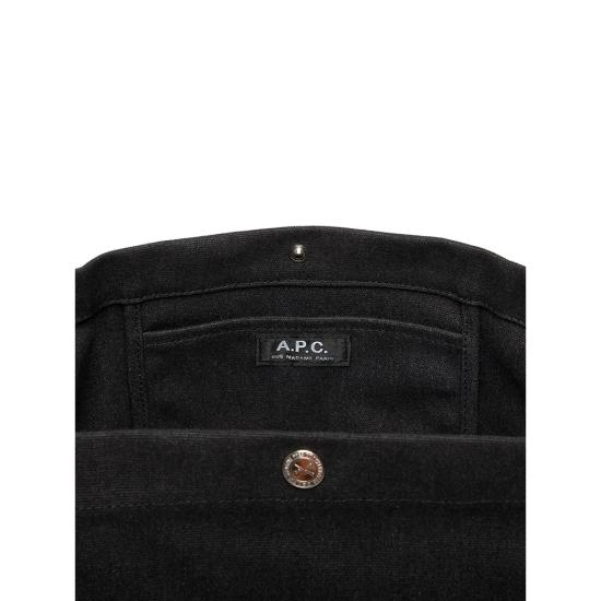 26FW 아페쎄 저널 로고 스몰 숄더백 PSAJZ M67010 LZZ BLACK - A.P.C.