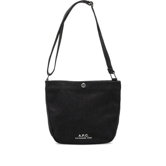26FW 아페쎄 저널 로고 스몰 숄더백 PSAJZ M67010 LZZ BLACK
