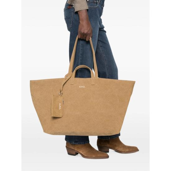 26FW 아페쎄 르 드러머 뚜왈 토트백 COHMP F67046 BAC NEUTRALS - A.P.C.