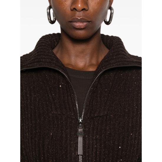 26FW 브루넬로 쿠치넬리 가디건 MBM753506P C9792 BROWN - BRUNELLO CUCINELLI
