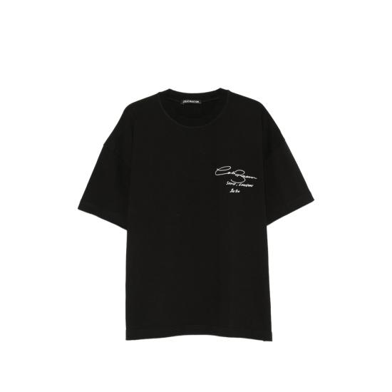 26FW 콜 북스톤 반팔 티셔츠 VSTS001 000 BLACK