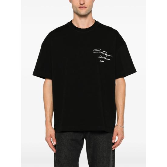 26FW 콜 북스톤 반팔 티셔츠 VSTS001 000 BLACK - COLE BUXTON