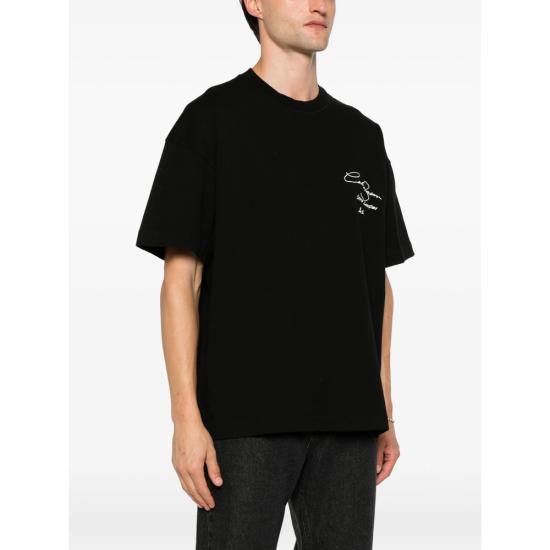 26FW 콜 북스톤 반팔 티셔츠 VSTS001 000 BLACK - COLE BUXTON