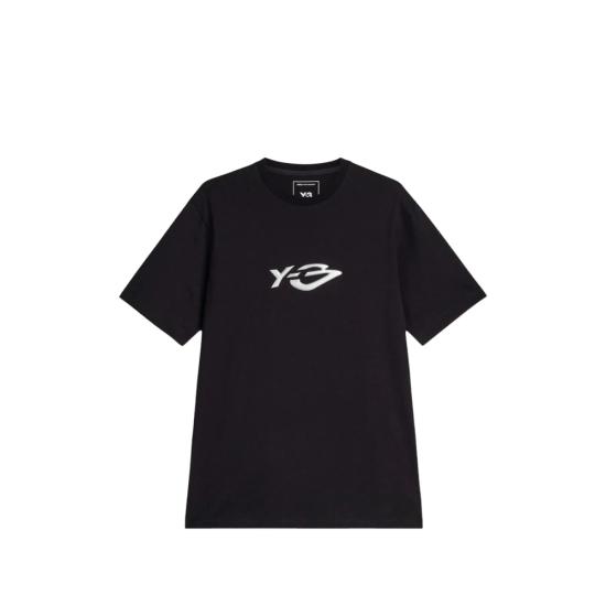26FW 와이쓰리 반팔 티셔츠 KQ8579 BLACK