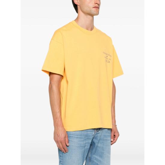 26FW 콜 북스톤 반팔 티셔츠 AIT320 700 YELLOW - COLE BUXTON