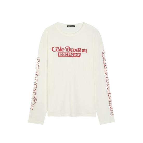 26FW 콜 북스톤 긴팔 티셔츠 RDPR330 113 NEUTRALS