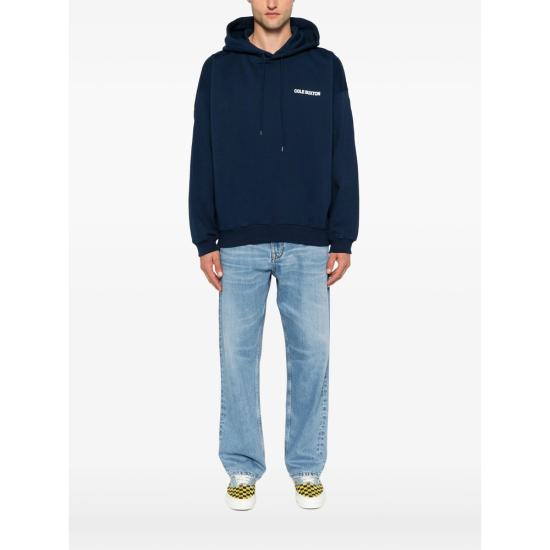 26FW 콜 북스톤 후드 티셔츠 SPHO001 420 BLUE - COLE BUXTON