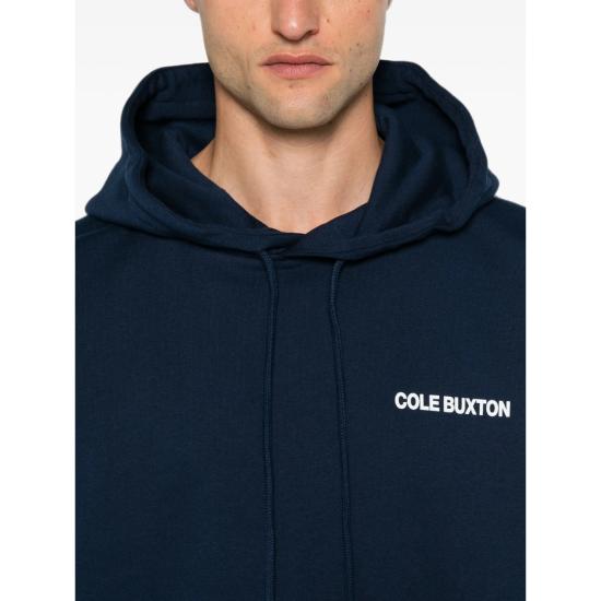 26FW 콜 북스톤 후드 티셔츠 SPHO001 420 BLUE - COLE BUXTON
