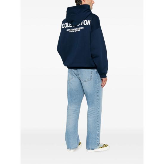 26FW 콜 북스톤 후드 티셔츠 SPHO001 420 BLUE - COLE BUXTON