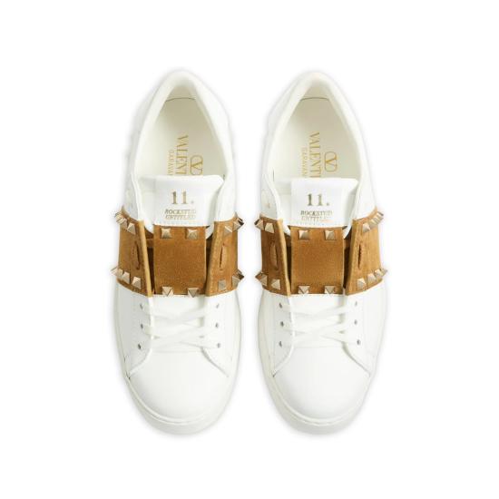 26FW 발렌티노 가라바니 스니커즈 9W2S0A01ZBV 3DZ WHITE BROWN - VALENTINO GARAVANI