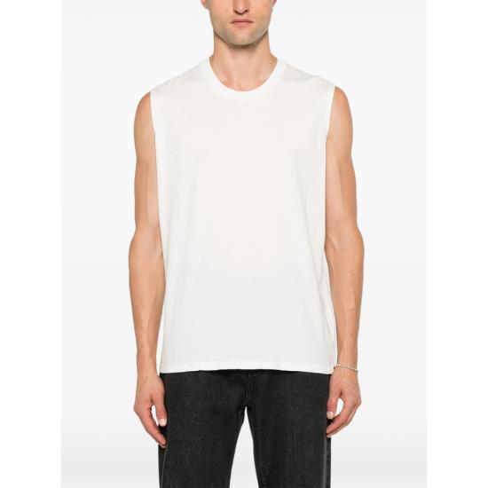 26FW 콜 북스톤 민소매 티셔츠 CBSCOV340 101 WHITE - COLE BUXTON