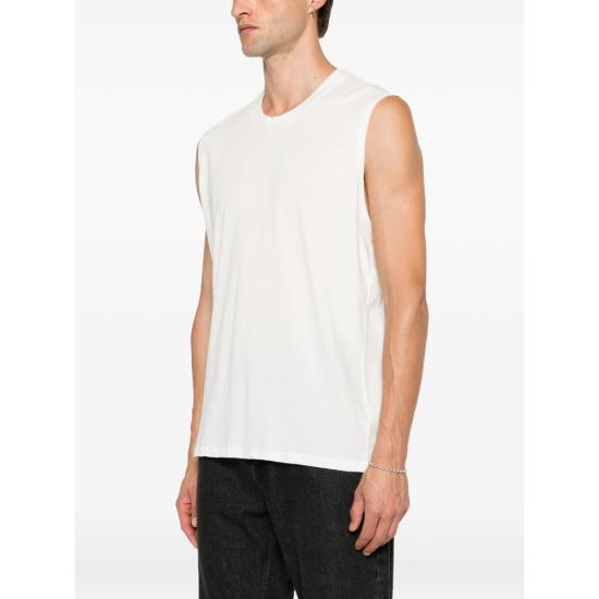 26FW 콜 북스톤 민소매 티셔츠 CBSCOV340 101 WHITE - COLE BUXTON