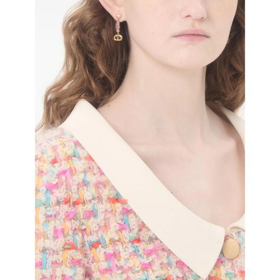 26FW 발렌티노 가라바니 이어링 9W2J0AI8QVS BUK GOLD PINK - VALENTINO GARAVANI
