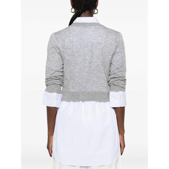 26FW 알렉산더 왕 자켓 1KC3261082 030 GREY BLUE - ALEXANDER WANG