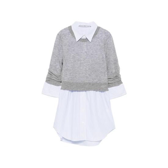 26FW 알렉산더 왕 스웨터 1KC3261082 030 GREY BLUE