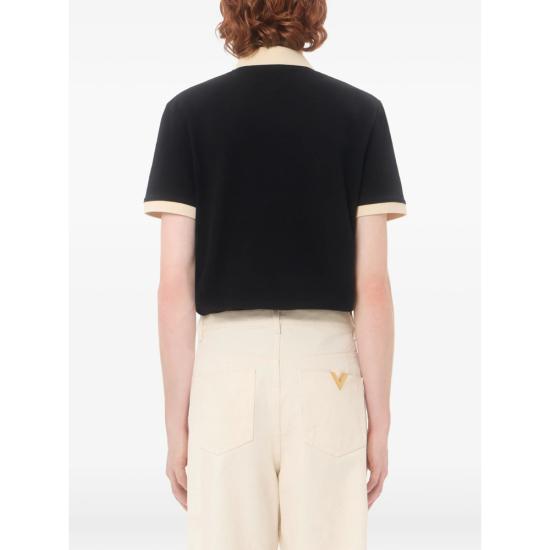 26FW 발렌티노 가라바니 폴로 티셔츠 9V3MH01KBGT 9RA BLACK - VALENTINO GARAVANI