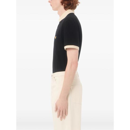 26FW 발렌티노 가라바니 폴로 티셔츠 9V3MH01KBGT 9RA BLACK - VALENTINO GARAVANI