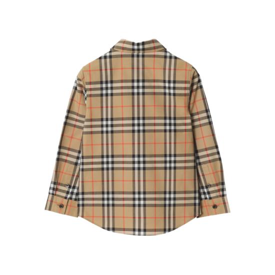 26FW [키즈] 버버리 셔츠 8117166 KB5 OWEN B9368 NEUTRALS - BURBERRY