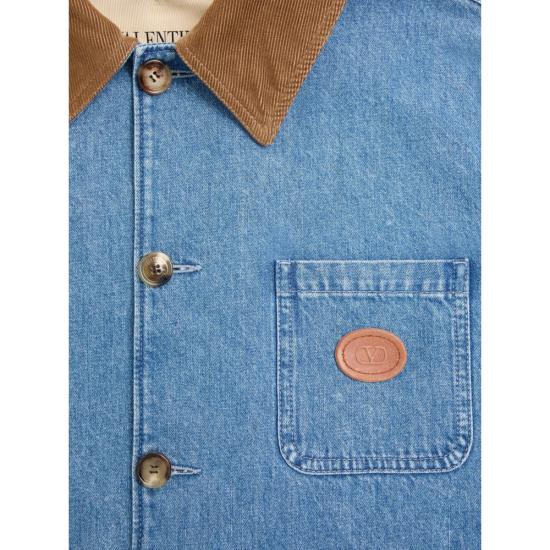 26FW 발렌티노 가라바니 데님 자켓 9V3DC04YBKQ 568 BLUE - VALENTINO GARAVANI
