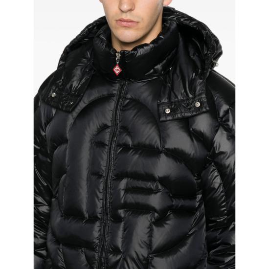 26FW 카사블랑카 패딩 PF26 OT 227 01 BLACK - CASABLANCA