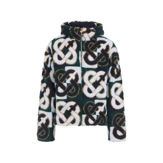 26FW 카사블랑카 자켓 PF26 JK 498 01 CASMO GREEN