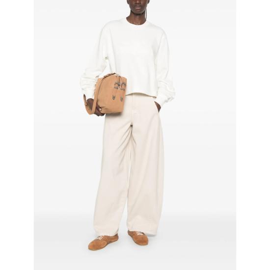 26FW 카사블랑카 긴팔 티셔츠 PF26 JTP 527 01 CREAM NEUTRALS - CASABLANCA