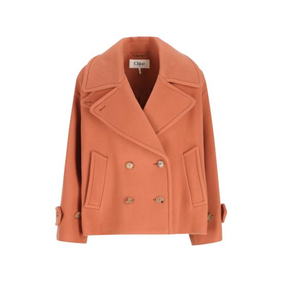 26FW 끌로에 자켓 25WMA96272 6AG ORANGE