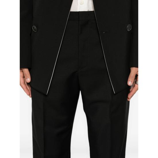 26FW 질샌더 스트레이트 팬츠 J41444 J22KA0394 001 BLACK - JIL SANDER