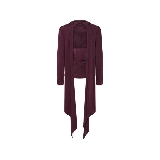 26FW 로테이트 블라우스 1161752694 LONG SLEEV 2694 PURPLE