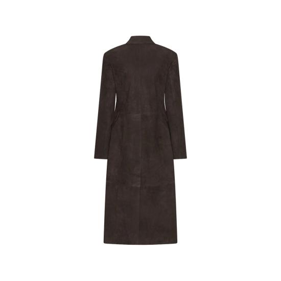 26FW 로테이트 코트 1165031111 SUEDE LONG 1111 BROWN - ROTATE