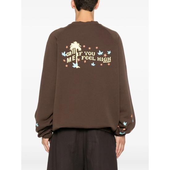 26FW 팜앤젤스 스웨터 PAMBA007F L001 6084 BROWN - PALM ANGELS