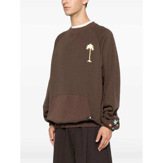 26FW 팜앤젤스 스웨터 PAMBA007F L001 6084 BROWN - PALM ANGELS