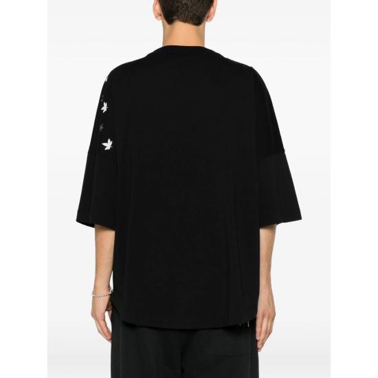 26FW 팜앤젤스 반팔 티셔츠 PAMAA005J R001 1003 BLACK - PALM ANGELS