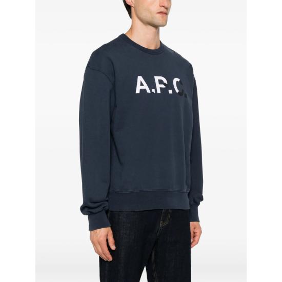 26FW 아페쎄 스웨터 COHGR H37033 IAJ BLUE - A.P.C.