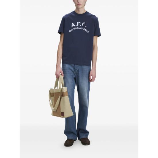 26FW 아페쎄 반팔 티셔츠 COHBU H26594 IAJ BLUE - A.P.C.